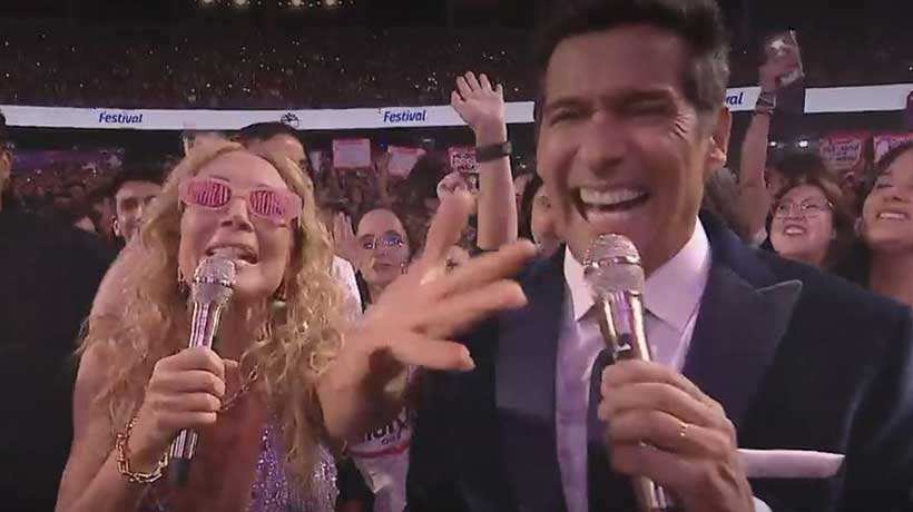 “Es mucho ambiente”: la 'locura' de Karen Doggenweiler por Morat que cautivó en el Festival de Viña