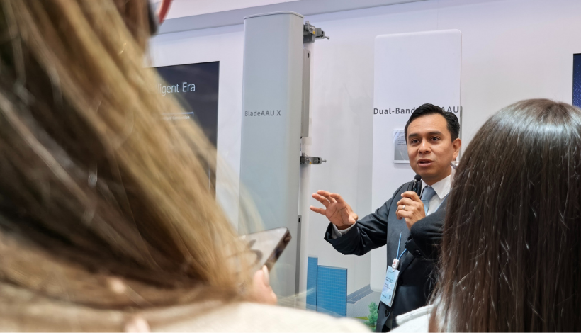Cesar Funes de Huawei Latam: "Hemos hecho que las antenas sean más compactas, potentes y sostenibles"