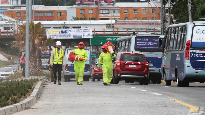 Eje Colón: proyectan para fin de año la entrega de 4 kilómetros del corredor une a Talcahuano y Hualpén con Concepción