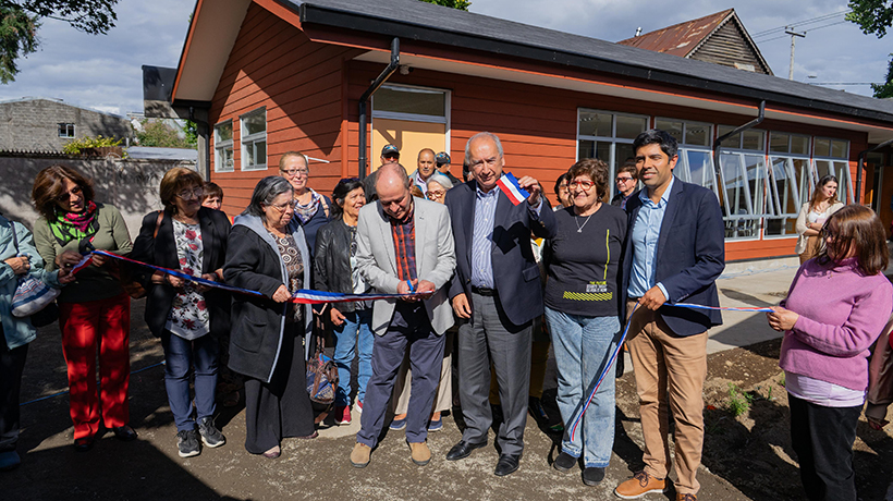 Inauguran obras de ampliación de Casa del Adulto Mayor en Osorno