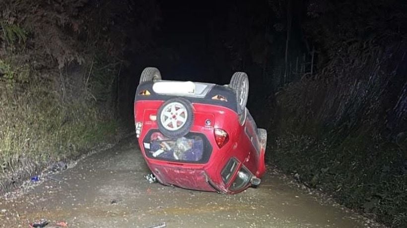 Trágico accidente en Quellón: un muerto y tres heridos, dos menores