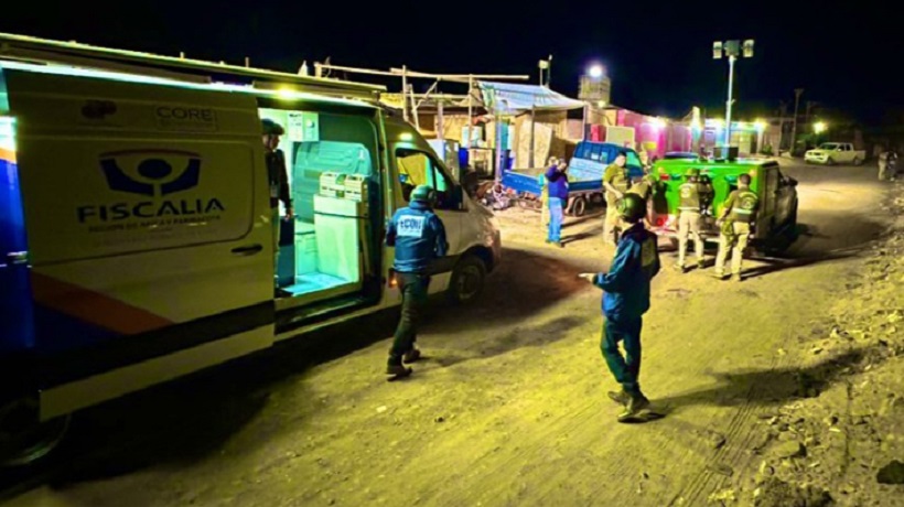Dos muertos y cuatro heridos en balacera en sector de Cerro Chuño en Arica