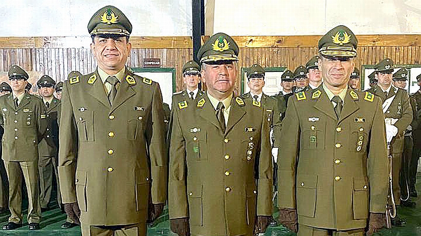 Zona Los Lagos de Carabineros tuvo cambio de mando