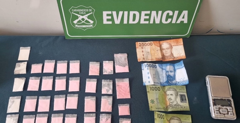 Cuatro mujeres detenidas en Los Andes por hurto, amenazas y microtráfico