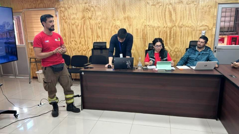 Conaf capacita a agricultores de Quinchao en quemas controladas