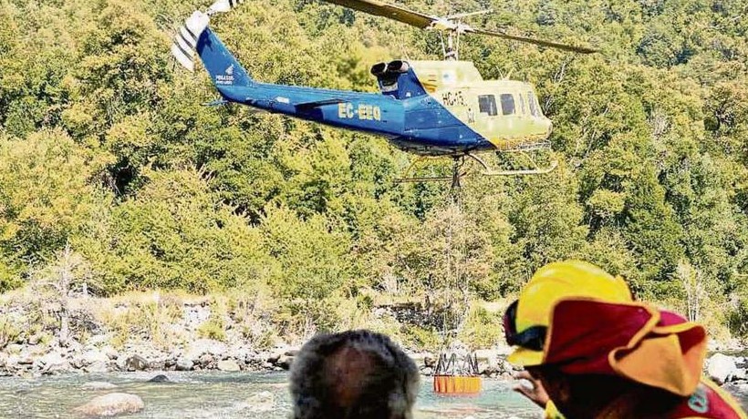 Aumentan incendios y superficie afectada en la región de Ñuble
