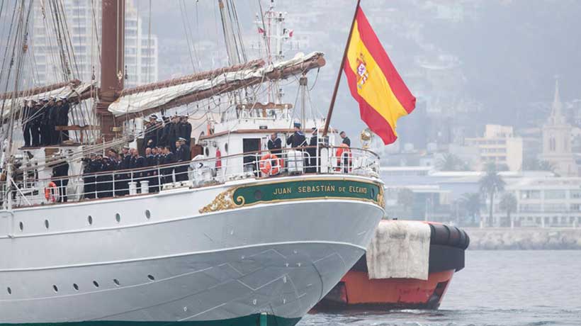 FOTOS] Princesa Leonor se despidió de Valparaíso: buque español continúa su  viaje rumbo a Perú