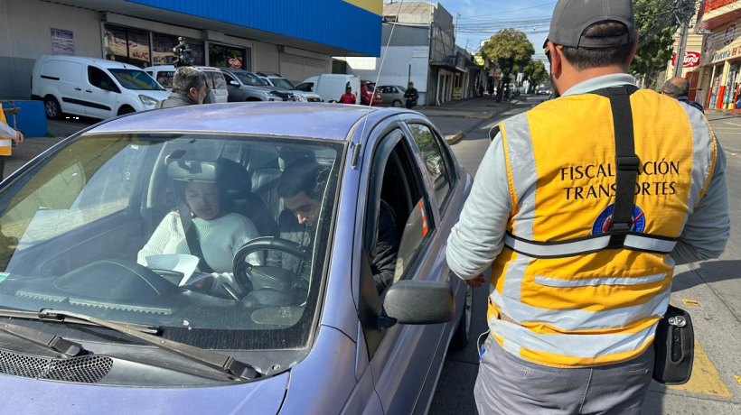 Fiscalizaron correcto uso de las vías exclusivas para el transporte público en Los Ángeles