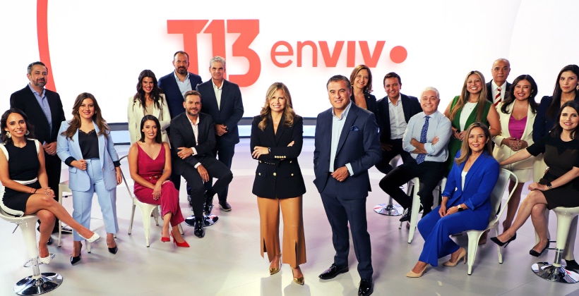 T13 En Vivo celebra dos años al aire con más de 13 millones de personas alcanzadas en 2024
