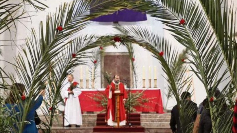Diócesis de Chillán inicia la Semana Santa con el Domingo de Ramos