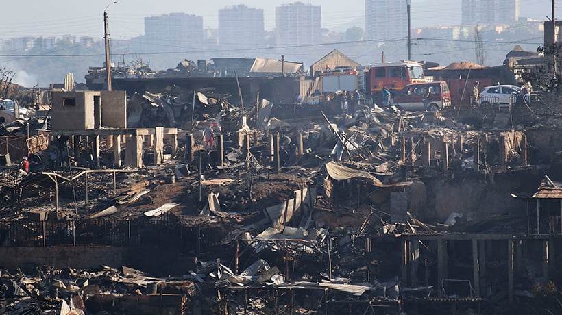 Falleció mujer que sufrió graves quemaduras durante el megaincendio