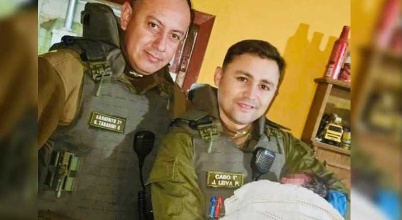 Carabineros asisten parto de joven madre en Nogales tras ser alertados por vecinos