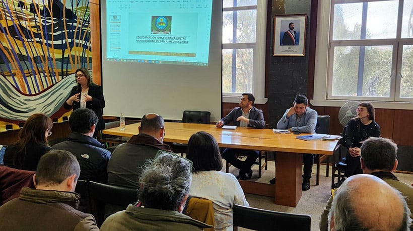 Instalan el primer Comité Hídrico comunal en San Juan de la Costa