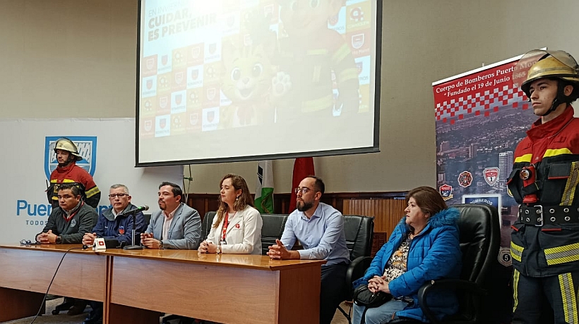 En Puerto Montt impulsan campaña para frenar alza de incendios en invierno