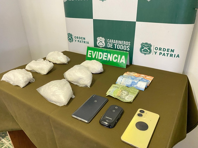 Control policial en peaje de La Unión termina con dos traficantes detenidos