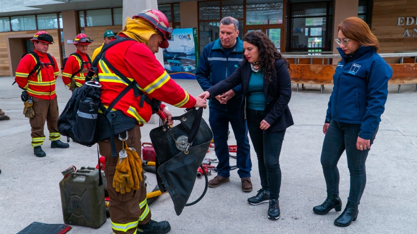 Los Lagos consolidó disminución de un 88% en la superficie afectada por incendios forestales