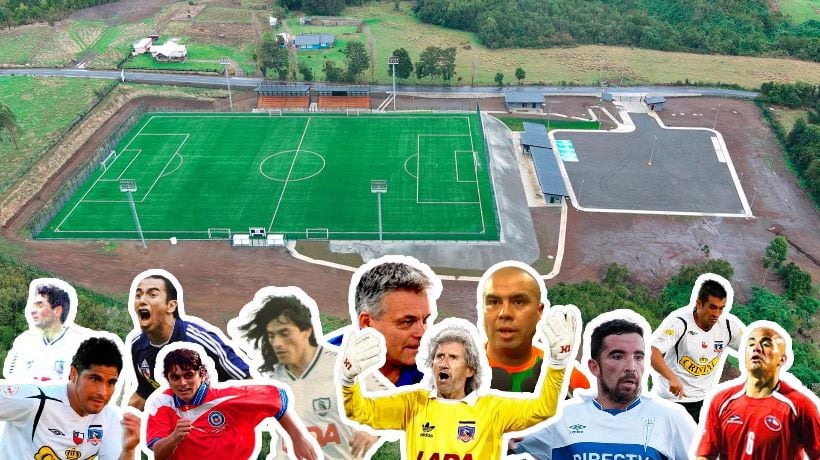 Inauguración estadio en Curaco de Vélez con exestrellas del fútbol nacional