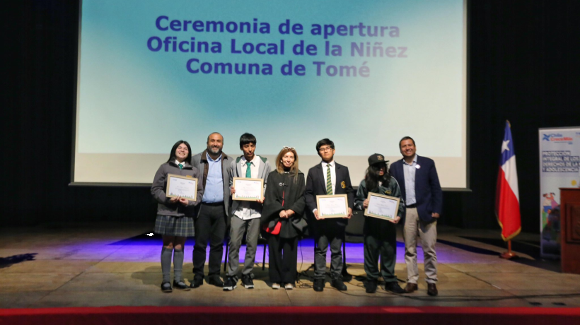En Tomé se inauguró nueva la Oficina Local de la Niñez: en el Biobío ya son 23 recintos