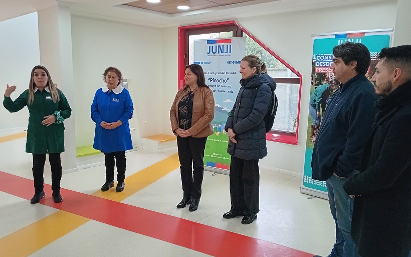 Comisión CES visita jardín infantil “Pinocho” de Temuco