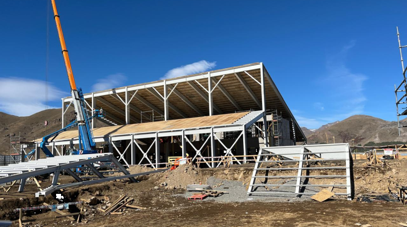Un 31% de avance presenta la construcción del Complejo Fronterizo Pichachén en Biobío
