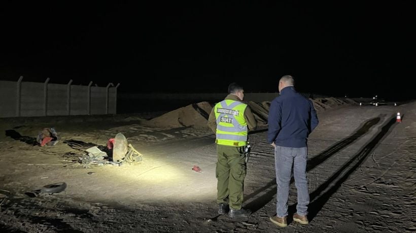 Encuentran cuerpo de hombre que fue atropellado en sitio eriazo de Alto Hospicio