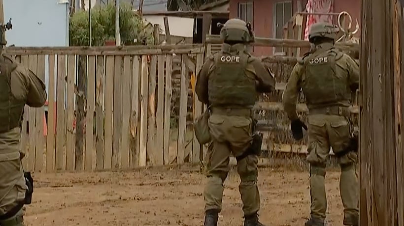 Violento operativo antidrogas en la “megatoma” de San Antonio deja tensión y ataque a equipo de prensa