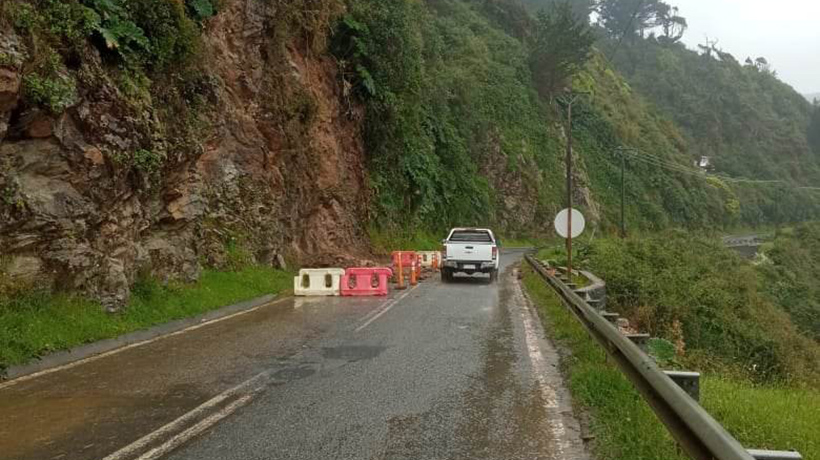 Declaran alerta temprana preventiva para la Región de Los Lagos por amenaza de remoción en masa