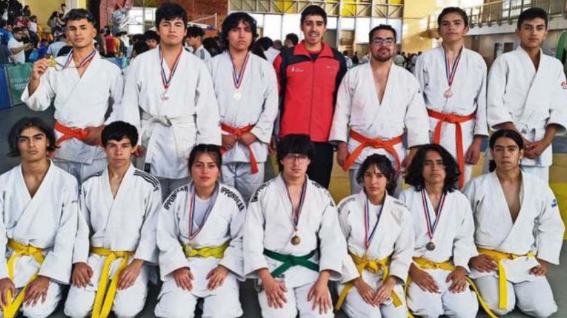 Judokas de Ñuble suman 7 medallas en Abierto Nacional de disciplina