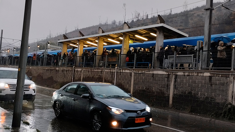 Metro se mantiene operando en una vía entre Portales y El Salto: frecuencia es de 40 minutos desde Miramar a Puerto