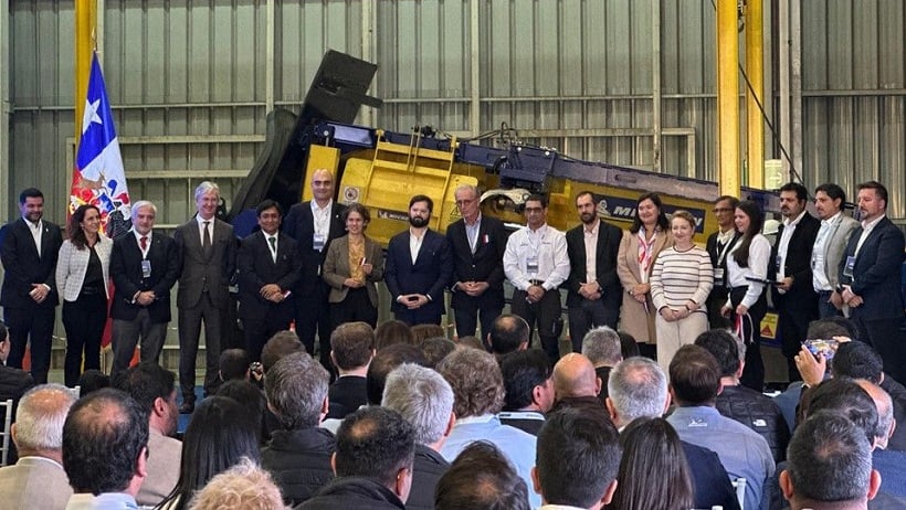 Presidente Boric inauguró planta de reciclaje en su única actividad en Antofagasta