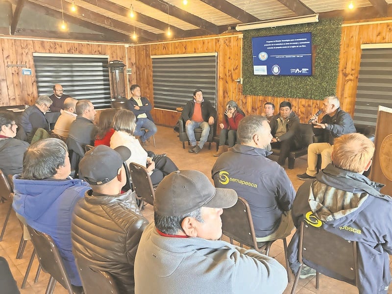 En Los Ríos: promueven acuicultura de pequeña escala como alternativa sostenible para pesca artesanal