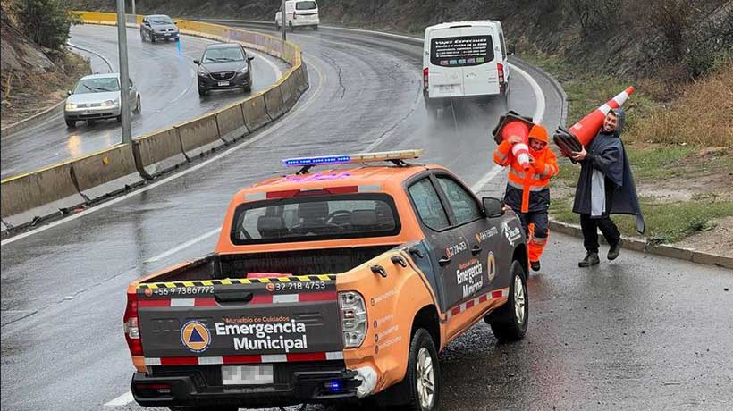 Emergencias de tránsito, anegamientos y entrega de ayudas: el balance de Viña por sistema frontal