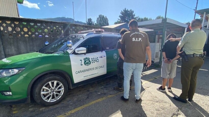 Dos personas fueron detenidas en Los Lagos por Hurto y microtráfico