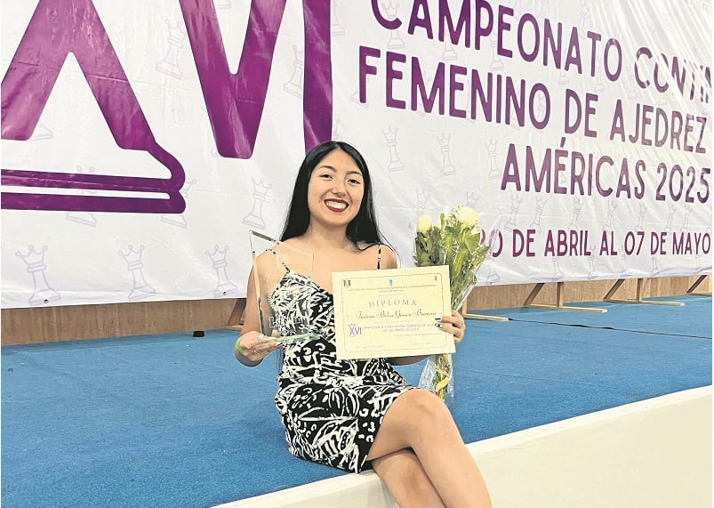 Valdiviana Javiera Gómez alcanza histórico tercer lugar en Campeonato Continental Femenino de Ajedrez