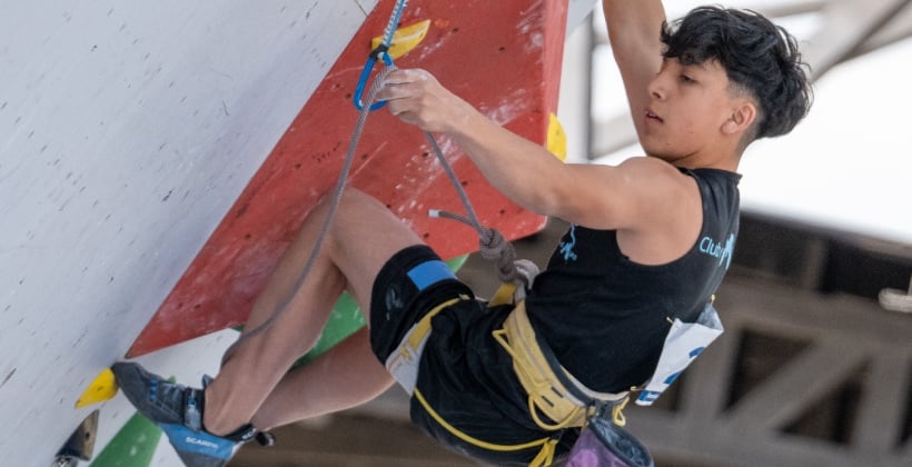 Un Día de la Madre inolvidable: hijo con válvula mecánica en el corazón clasifica al Mundial Juvenil de Escalada