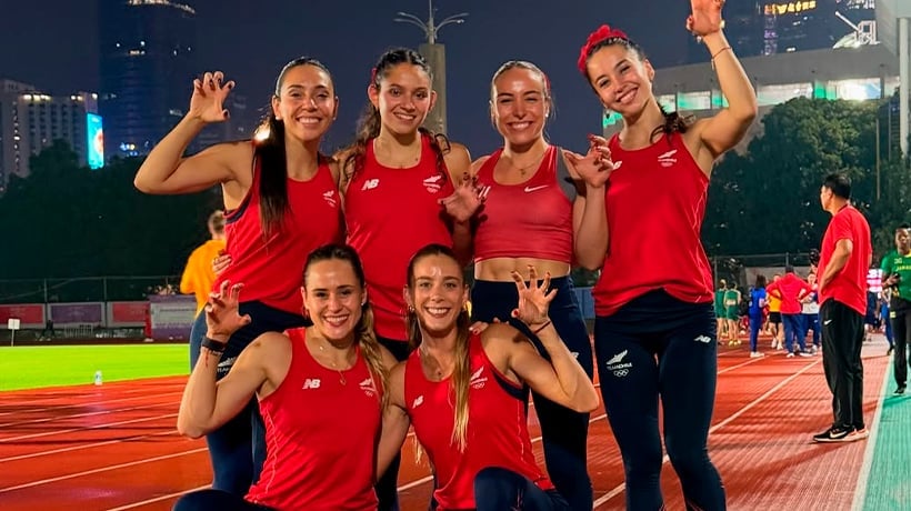 Con la iquiqueña Anaís Hernández: Posta femenina de 4x100 logró récord nacional en el Mundial de Guangzhou