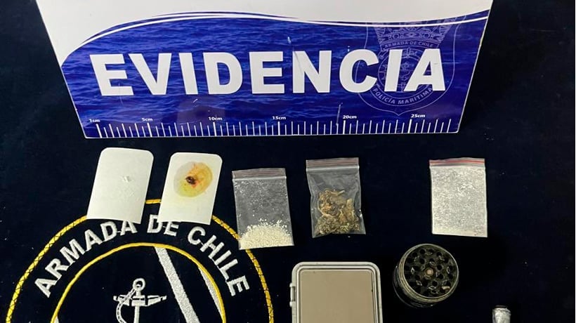 Policía Marítima detuvo a dos personas en el sector de Caleta Riquelme en Iquique