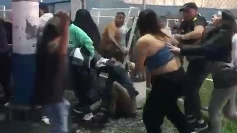 Pelea entre barristas terminó con tres lesionados en Puerto Montt