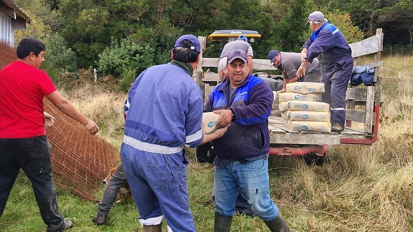 Vecinos de Huite y Quinterquén unidos por mejores caminos