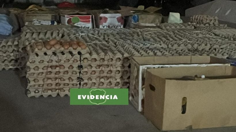 Decomisan alimentos de contrabando que eran comercializados en la vía pública en Tarapacá