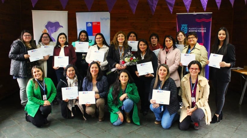 Mujeres de Nueva Braunau se capacitaron para abordar la violencia de género