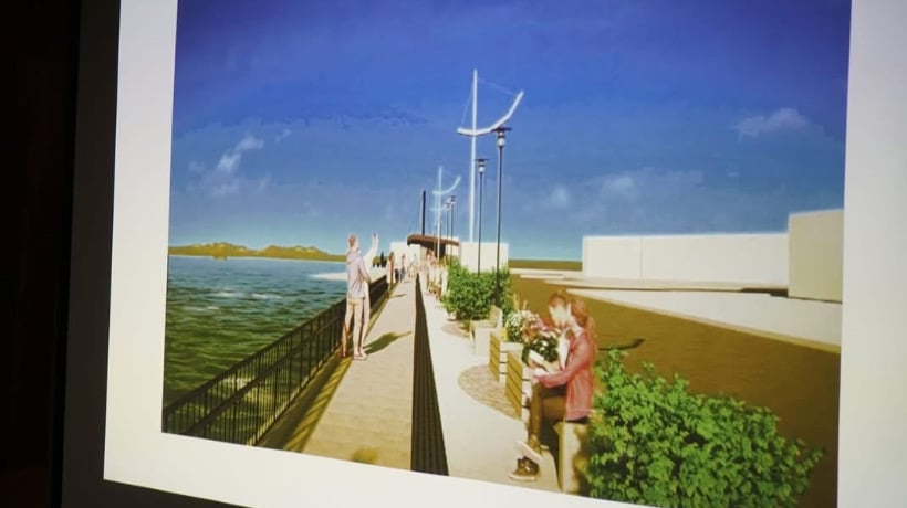 Vecinos de Castro celebran inversión en Paseo Costanera