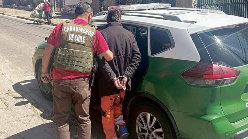 Robo a escolar terminó con un prófugo de la justicia capturado en Llolleo