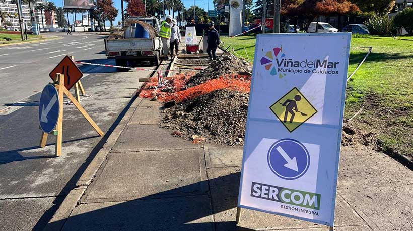 Municipio inicia recambio de más de 60 paraderos en diversos sectores de Viña del Mar