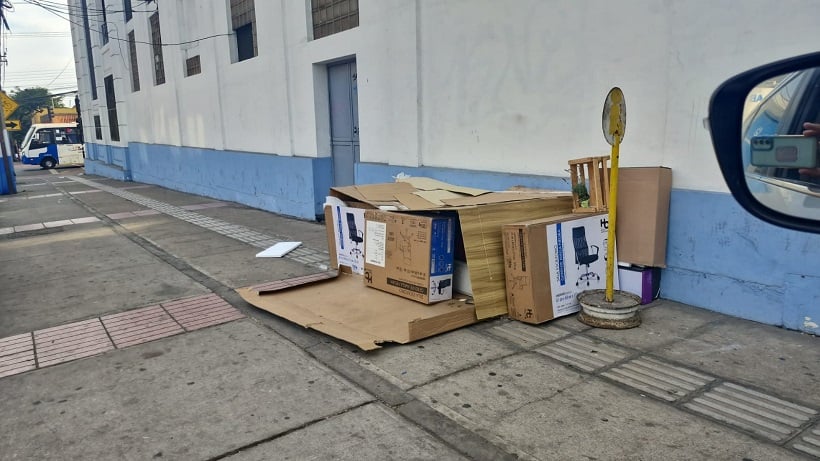 Sorpresa causa 'ruco' en la calle 21 de Mayo, pleno centro de Antofagasta