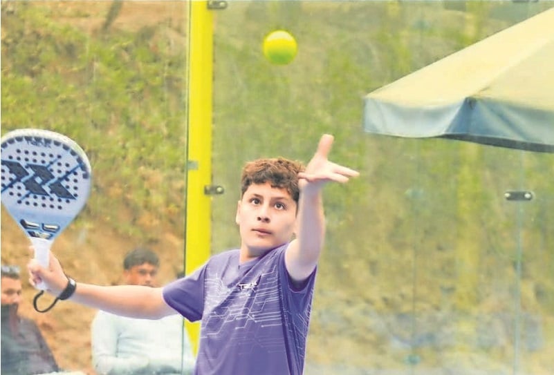 Valdiviano Martín Cabrera Aros representará a Chile en Copa América de Padel