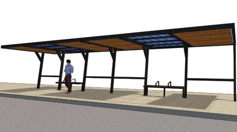 Aprobaron proyecto para construir 11 grandes paraderos en Puerto Montt