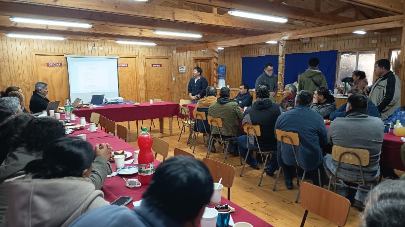 Autoridades ancuditanas informaron a dirigentes de la Península de Lacuy sobre proyectos en marcha