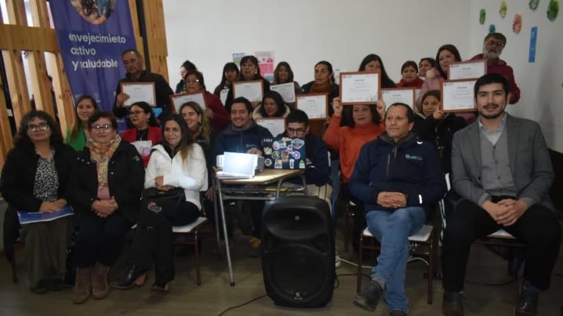 Realizan en Quinchao la ceremonia de egreso de cursos de capacitación