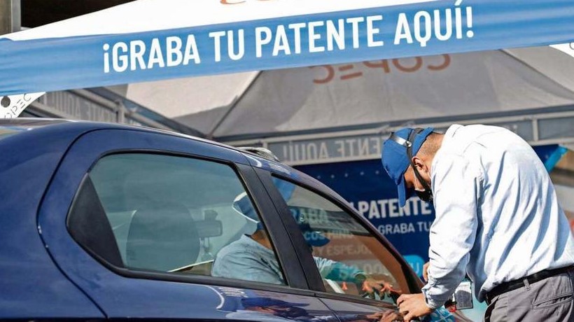 Ñuble: registran alza de grabados de patentes tras entrada en vigencia de Ley 21.601